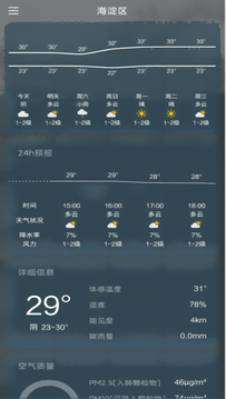 纵横天气 截图1