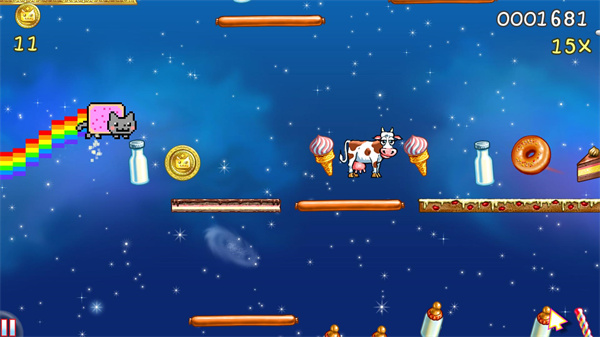 彩虹猫迷失太空官方版(NyanCatLostInSpace) 截图1