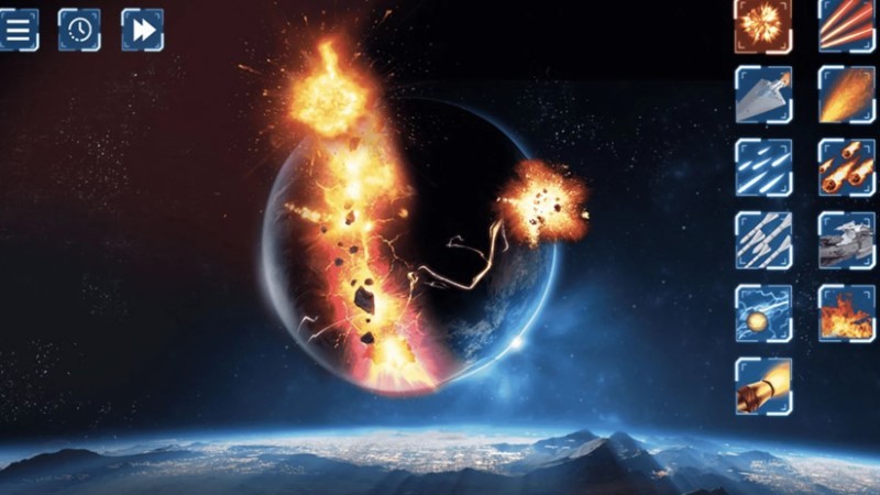 星球毁灭破坏模拟器游戏 截图3