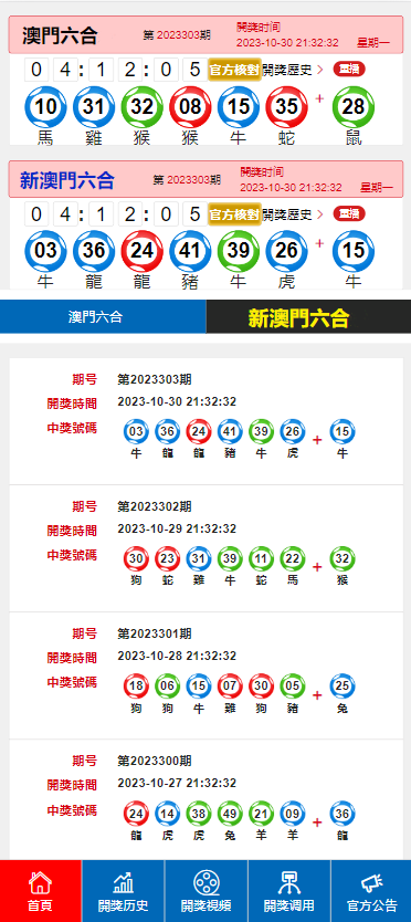2024年今晚澳门彩开奖结果 截图1