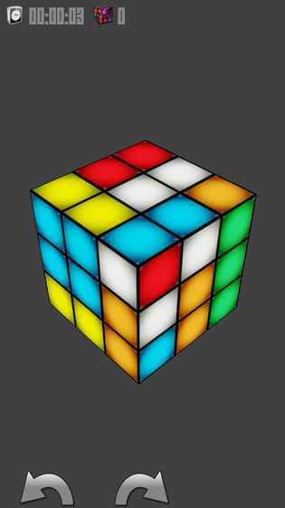立方体魔方谜题 截图2