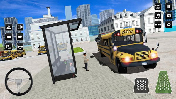 飞行巴士模拟游戏 截图1