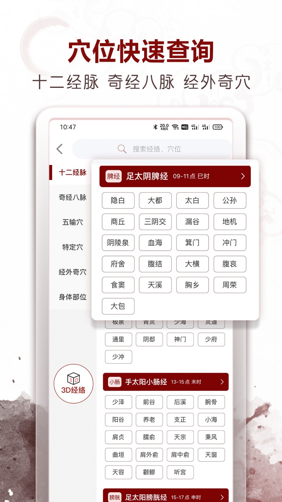 中医经络穴位安卓版 截图3