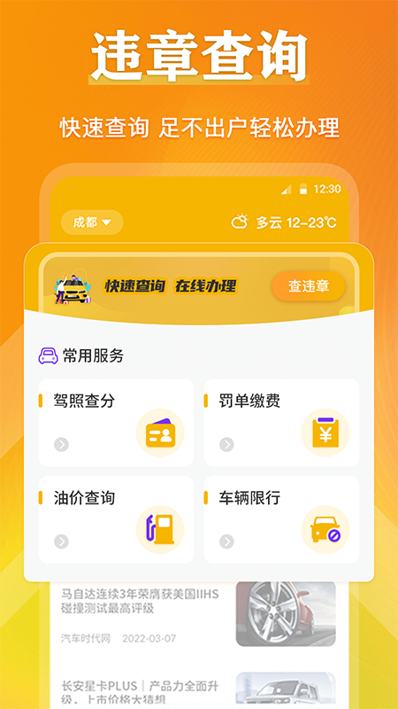 交通违章查询缴费助手app 截图4