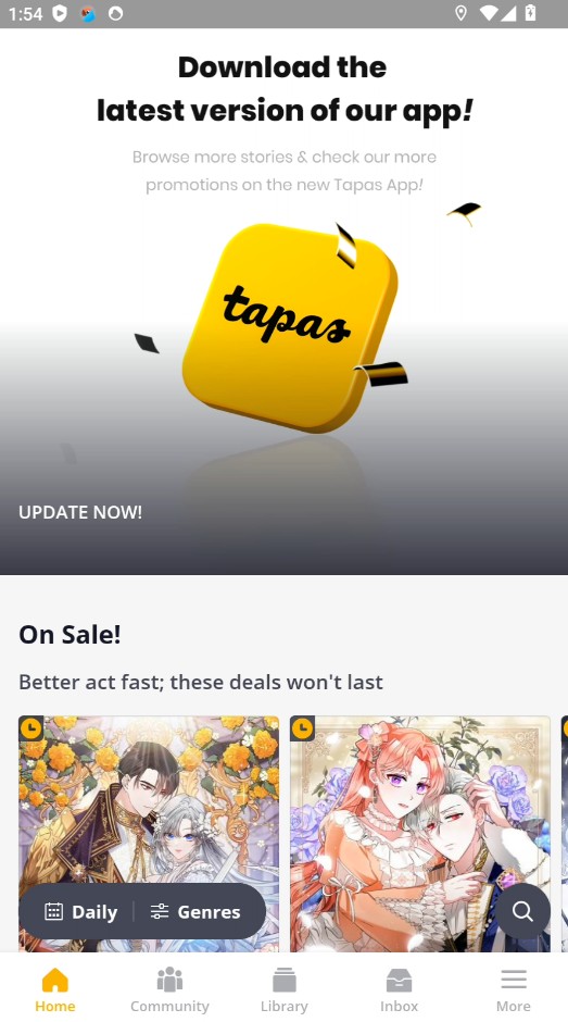 tapas漫画app免费 1