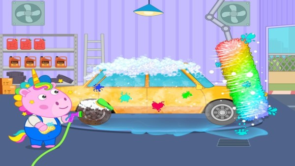 儿童洗车场游戏 截图3