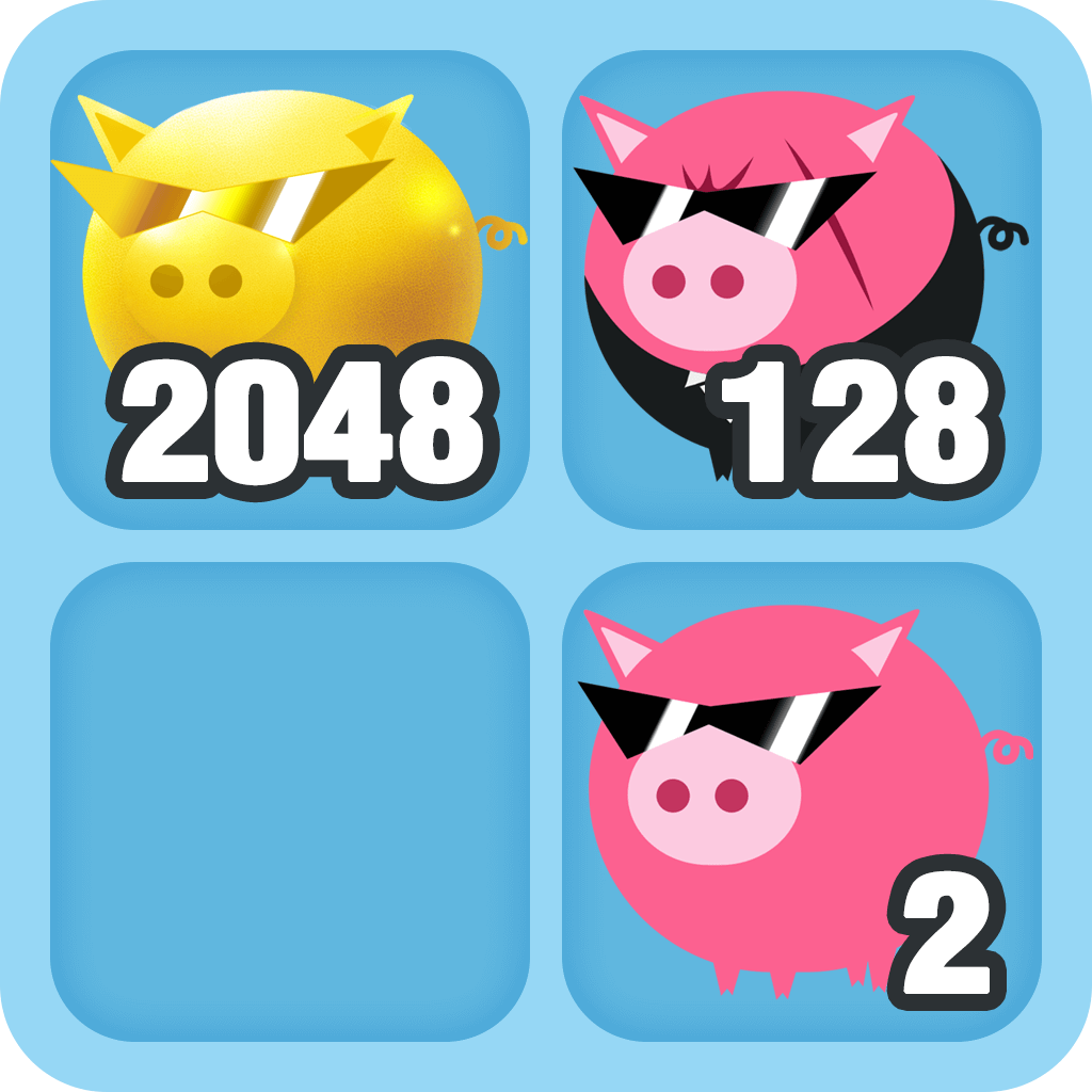 猪猪2048游戏