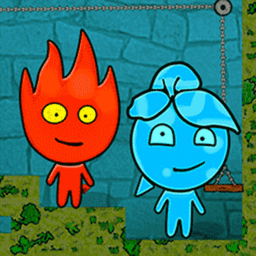 冰火人密室逃亡小游戏