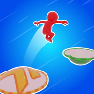 蹦床跳跃3D游戏