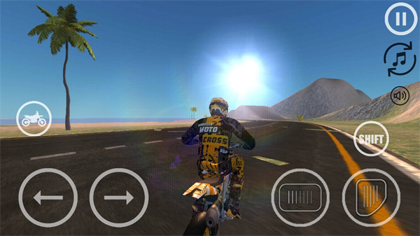 真实越野摩托车模拟游戏 截图2