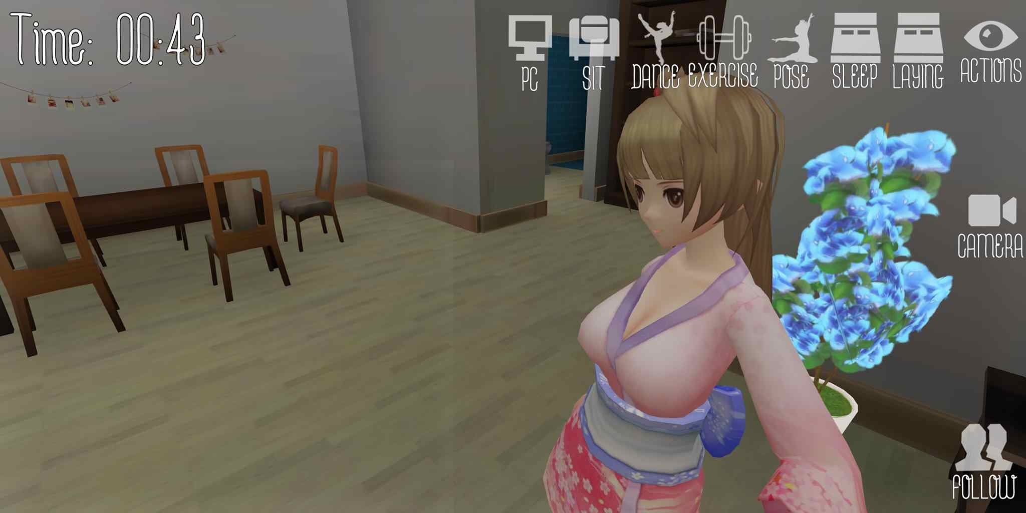 虚拟女友模拟器中文手机版 截图3