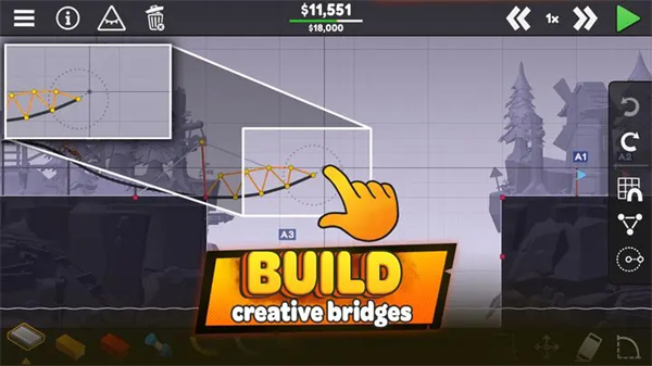 保利桥3(Poly Bridge 3) 截图1