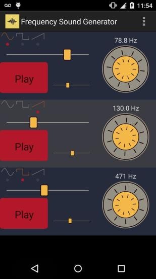 频率的声音发生器 截图2