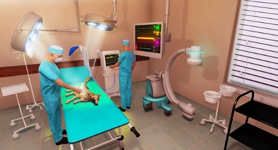 模拟动物医院游戏 截图1