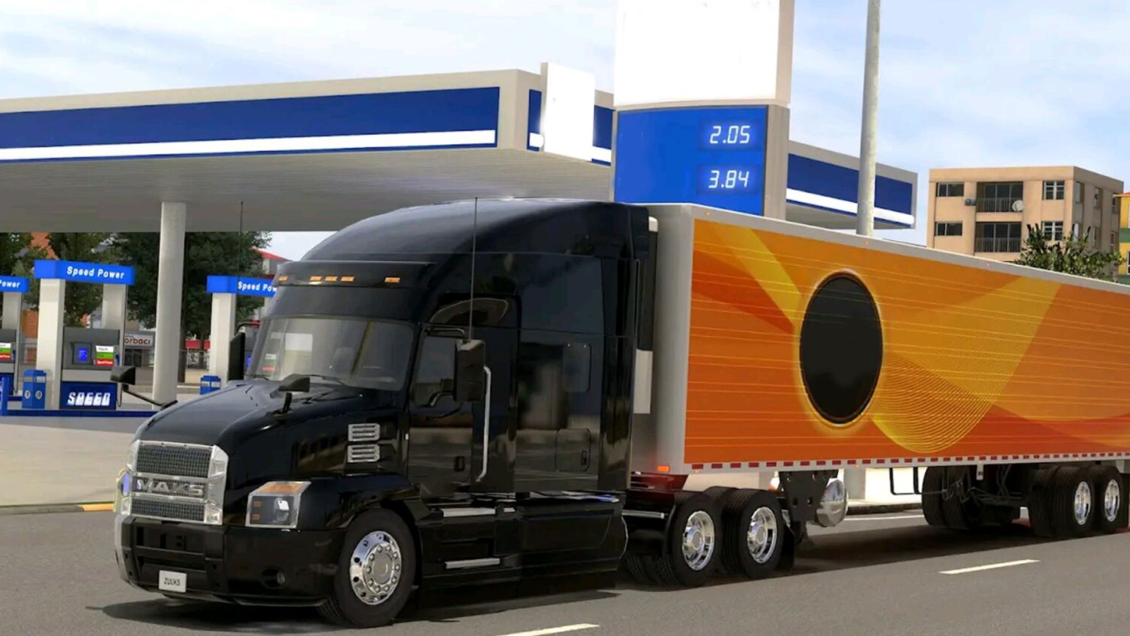 3D运输卡车驾驶 截图2