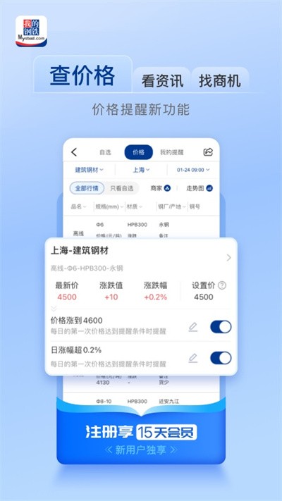 我的钢铁网 截图2