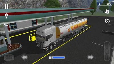 公路货车运输模拟器 截图1