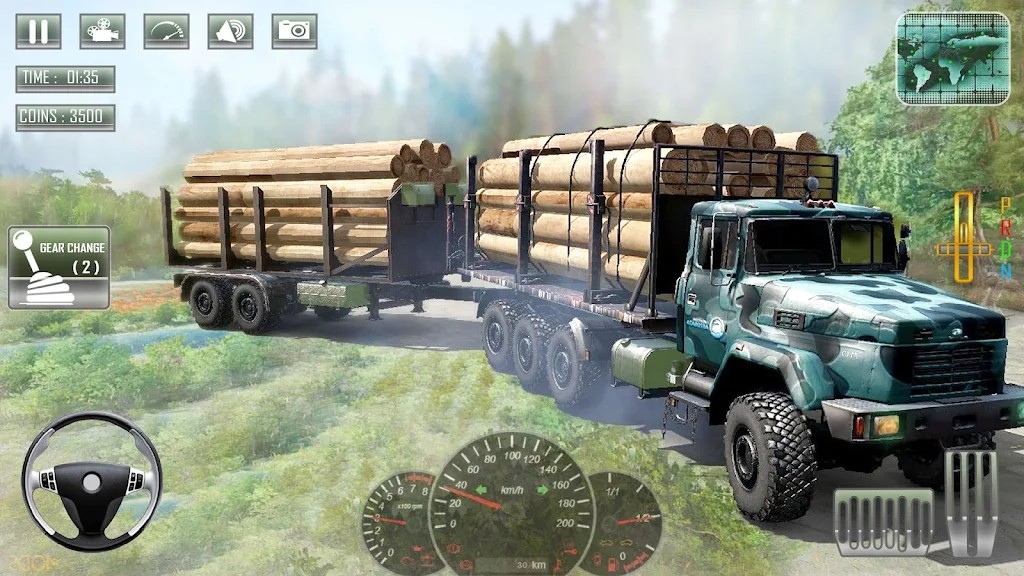 俄罗斯军用卡车驾驶 截图1
