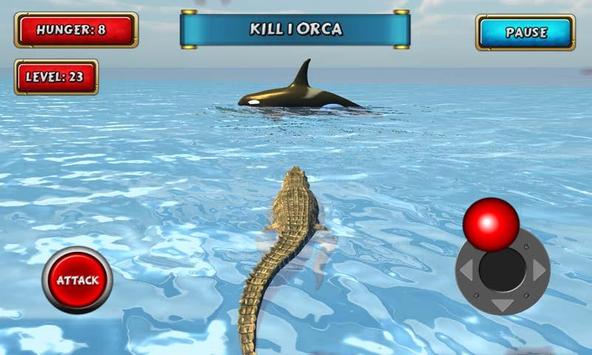 鳄鱼模拟器海滩狩猎 截图3