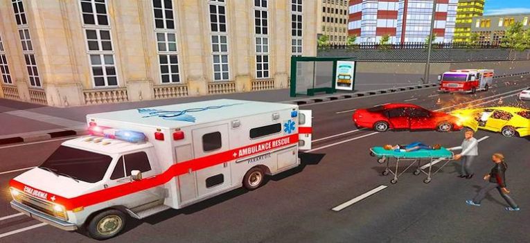 紧急救护车救援(Ambulance Rescue Driving) 截图2