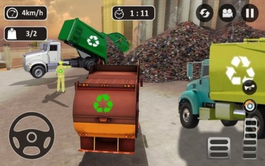 模拟垃圾车清洁 截图1