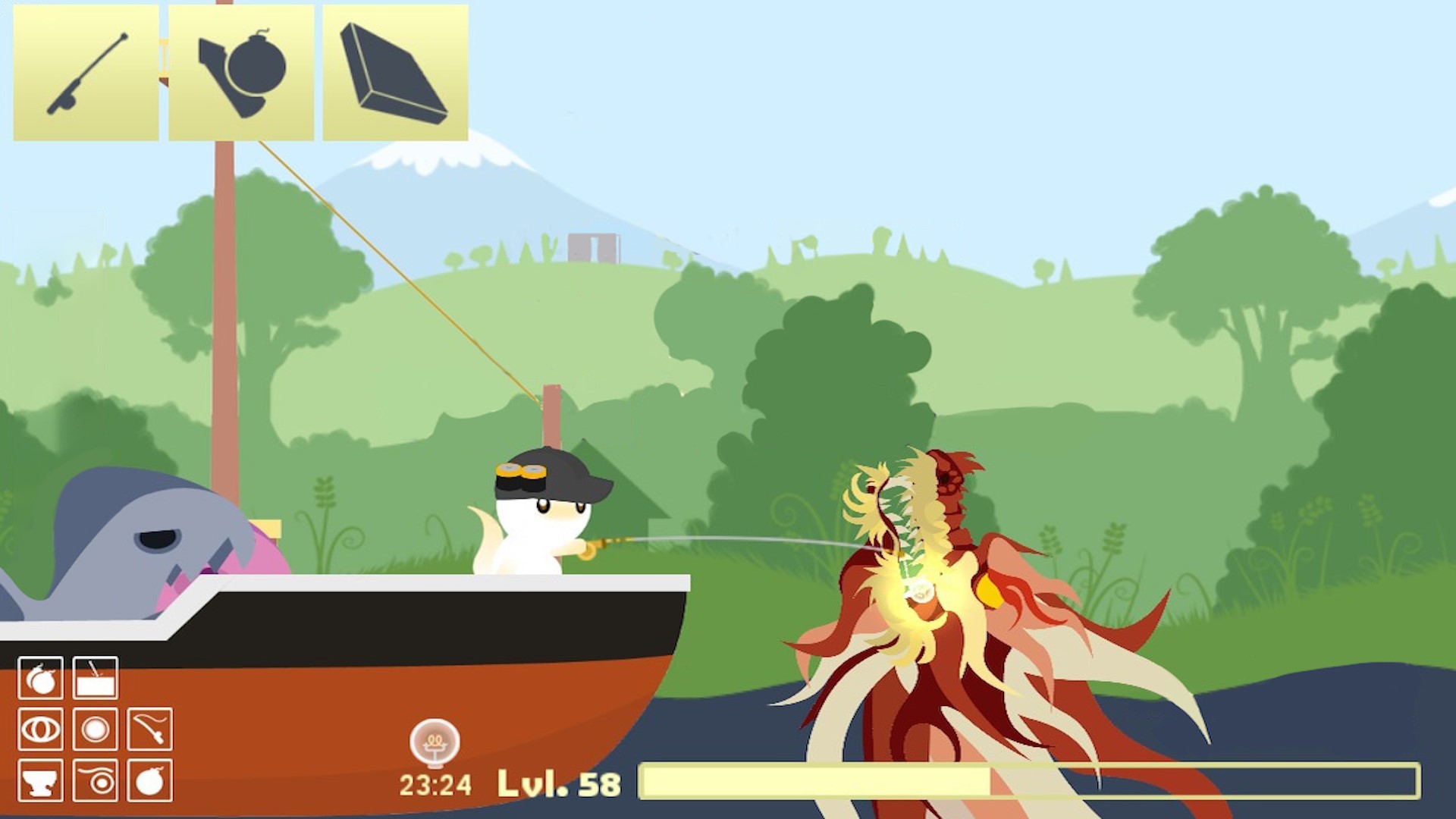 小猫钓鱼之龙王挑战 钓鱼模拟器 截图3