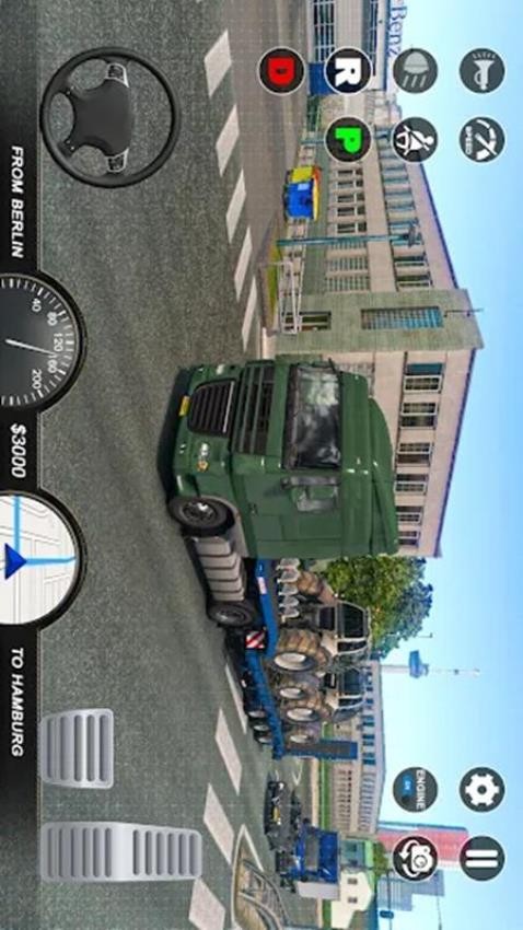 3D真实卡车模拟 截图1