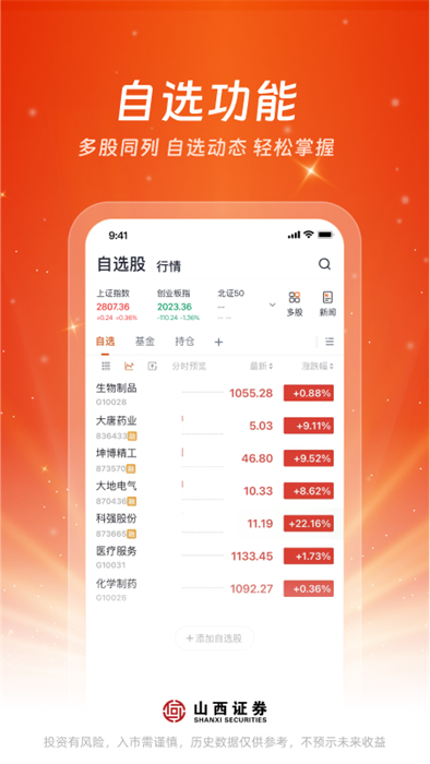 汇通启富山西证券app 截图1