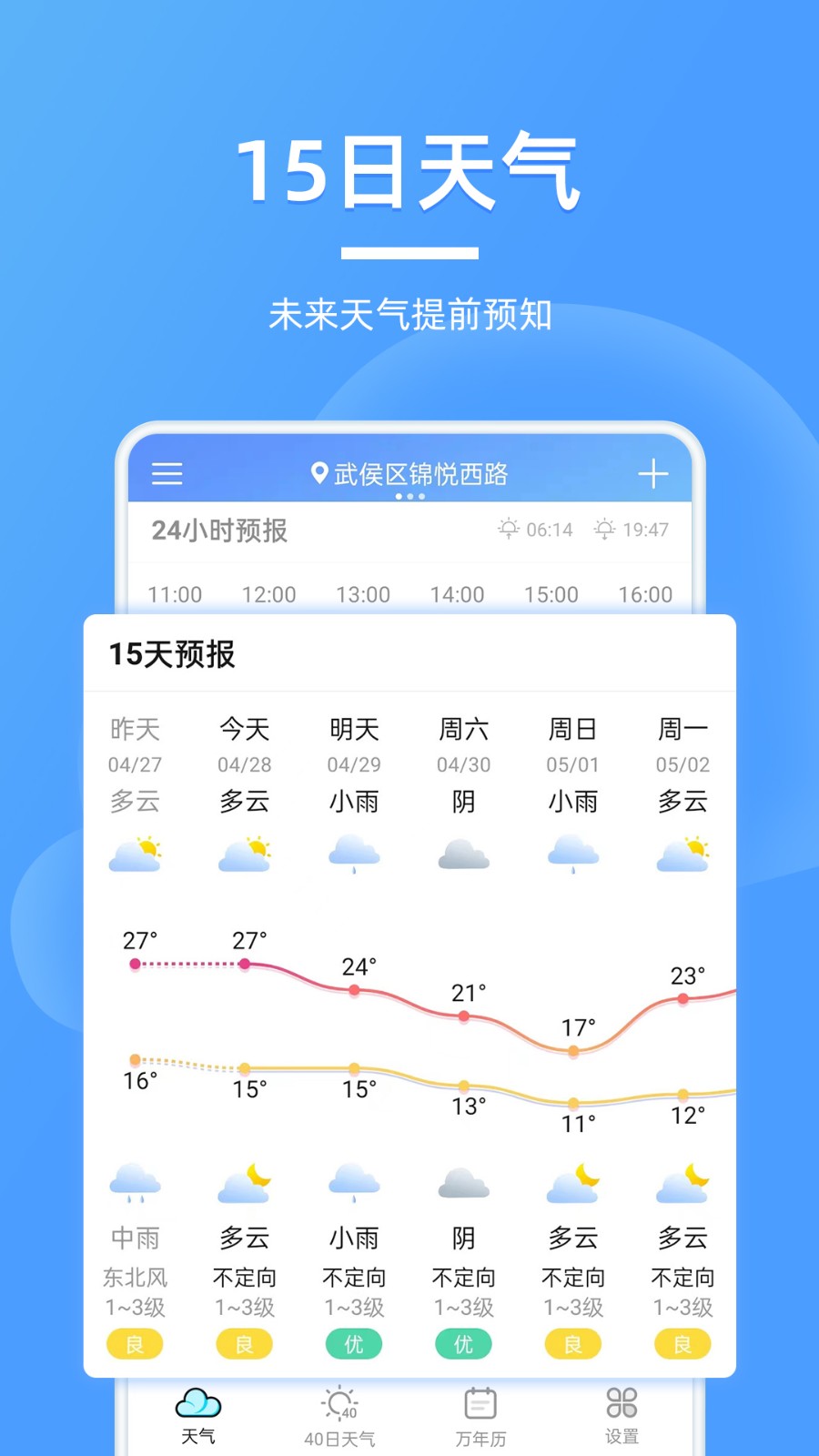 全能天气预报 截图1