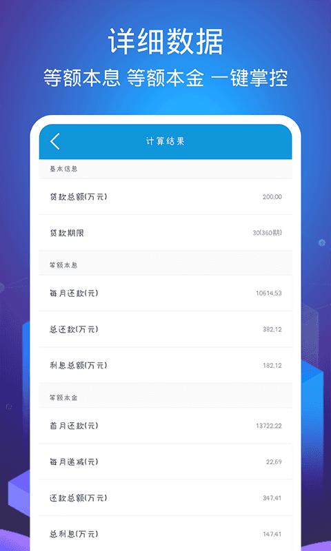 顶量房贷计算器 截图5