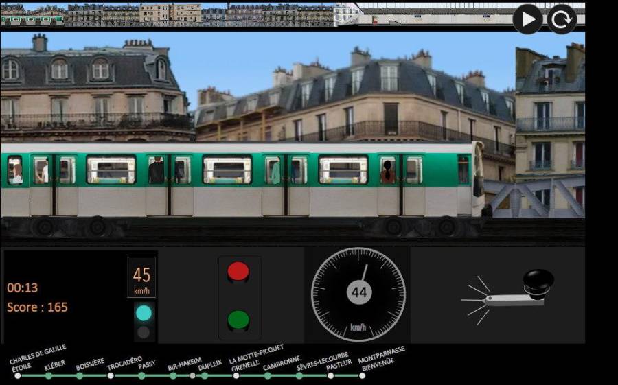 巴黎地铁模拟器 截图3