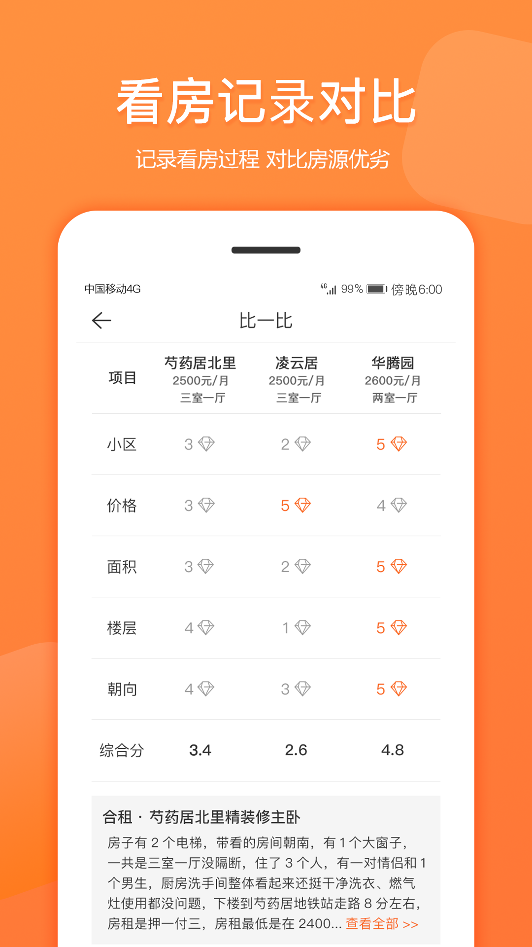 比比租房 截图2