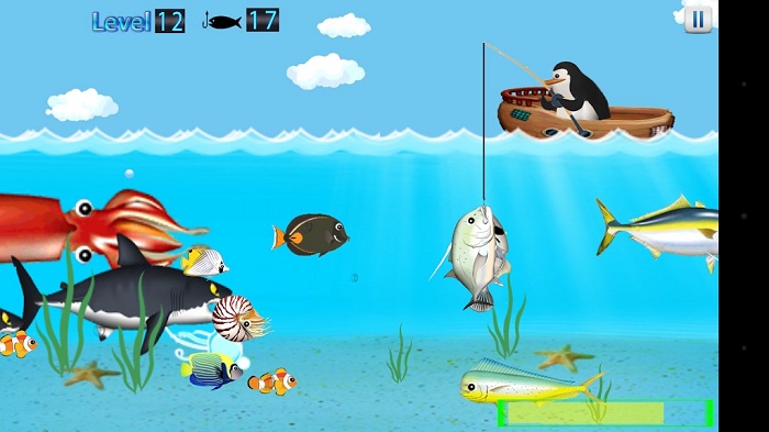 企鹅钓鱼游戏 截图2