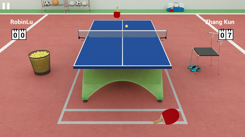 虚拟乒乓球 截图2
