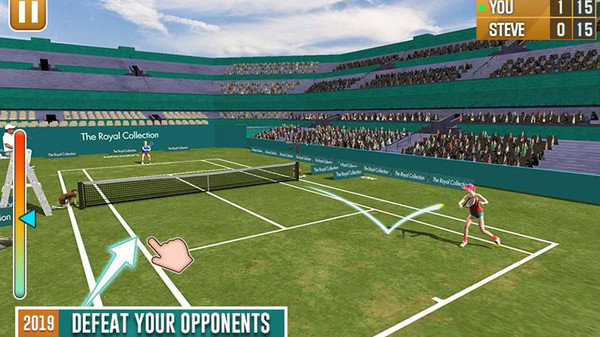 网球冠军3D 截图1