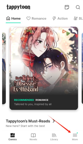 tappytoon最新版 截图1