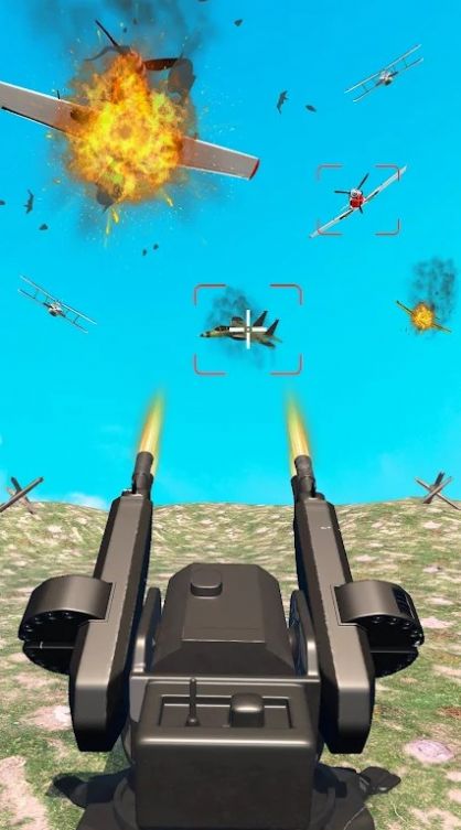 飞机攻击射击游戏 截图1