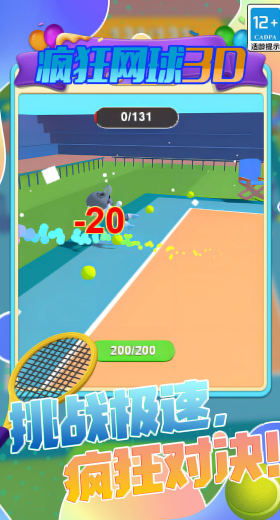 疯狂网球3D 截图2