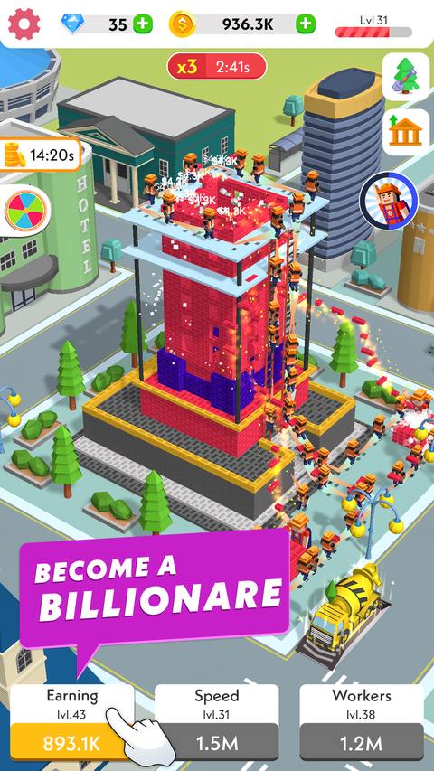 建筑大亨3d官方版(IdleConstruction3D) 截图1
