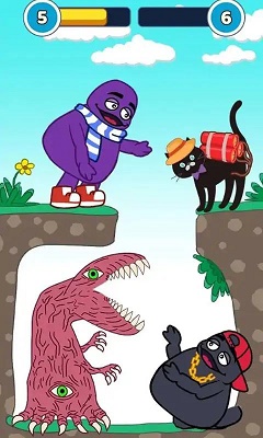 紫色怪物冒险 截图3