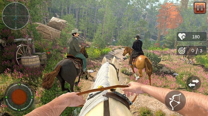 骑马狩猎模拟游戏 截图1