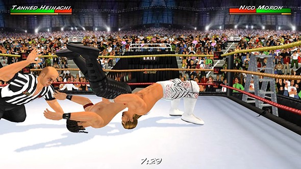 摔跤革命3D游戏 截图2