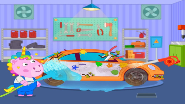 儿童洗车场游戏 1