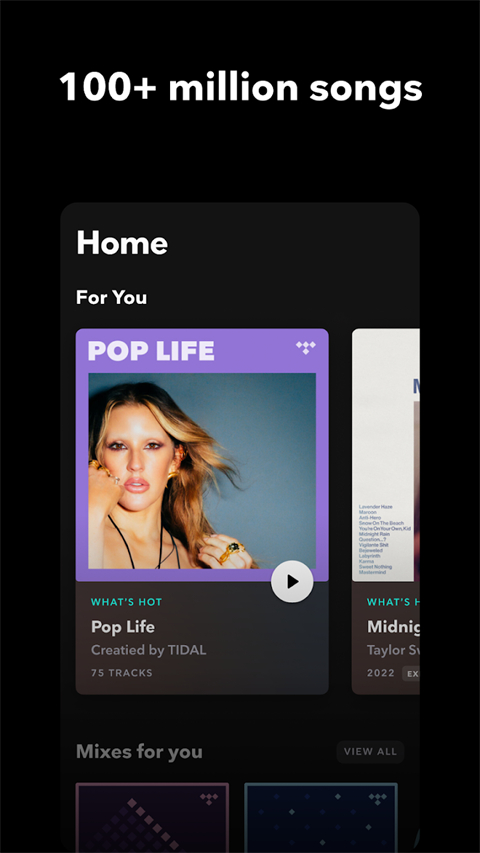 TIDAL音乐app中文版 截图3